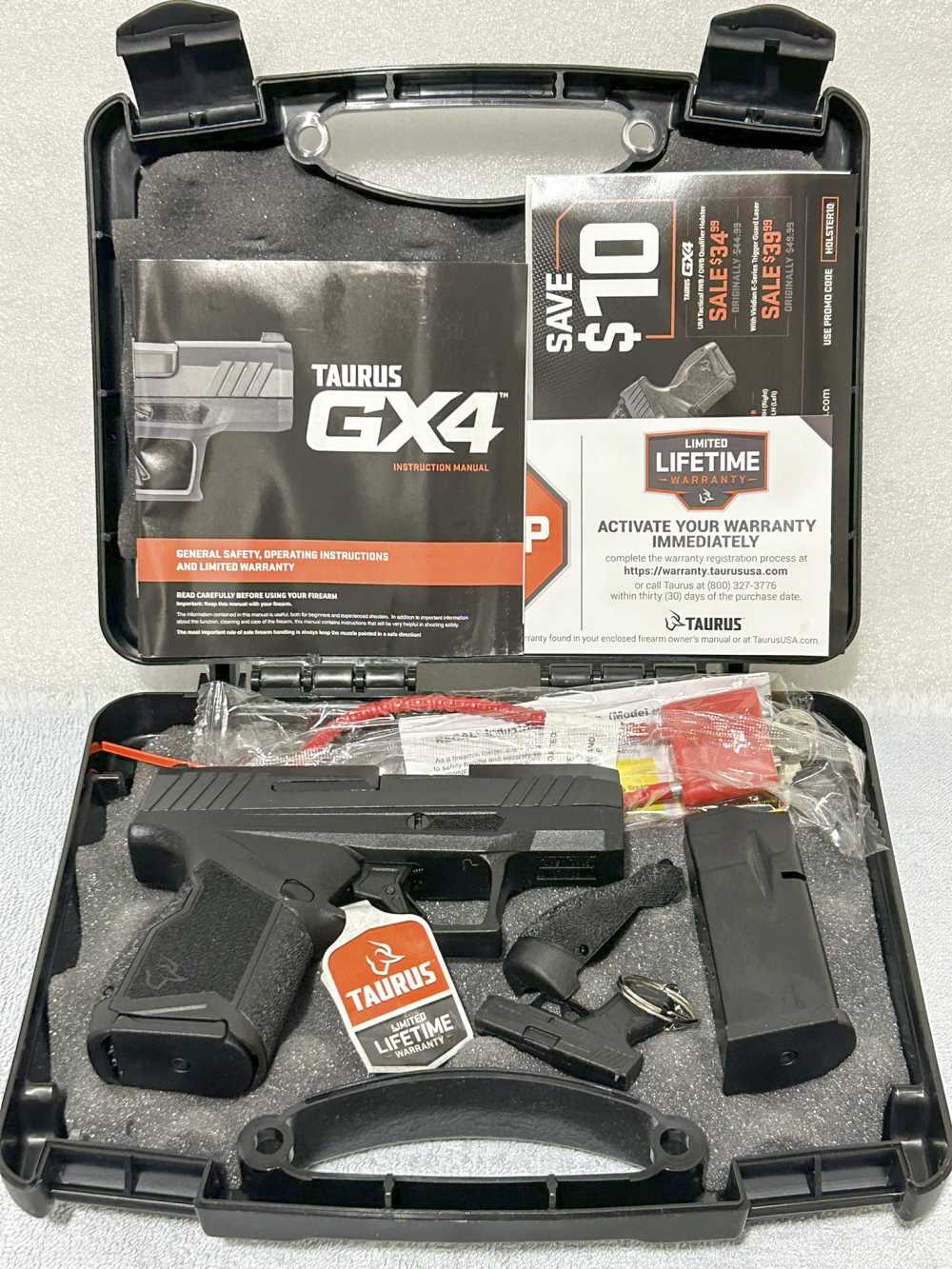 Taurus GX4 9mm NIB 3.06" bbl GX4M931 NIB sub-compact Micro pistol-img-0