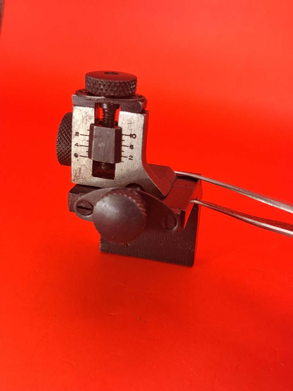 Savage Stevens 416 Peep Sight Custom Flat-Back Base 0.600 Hole Spacing -img-2