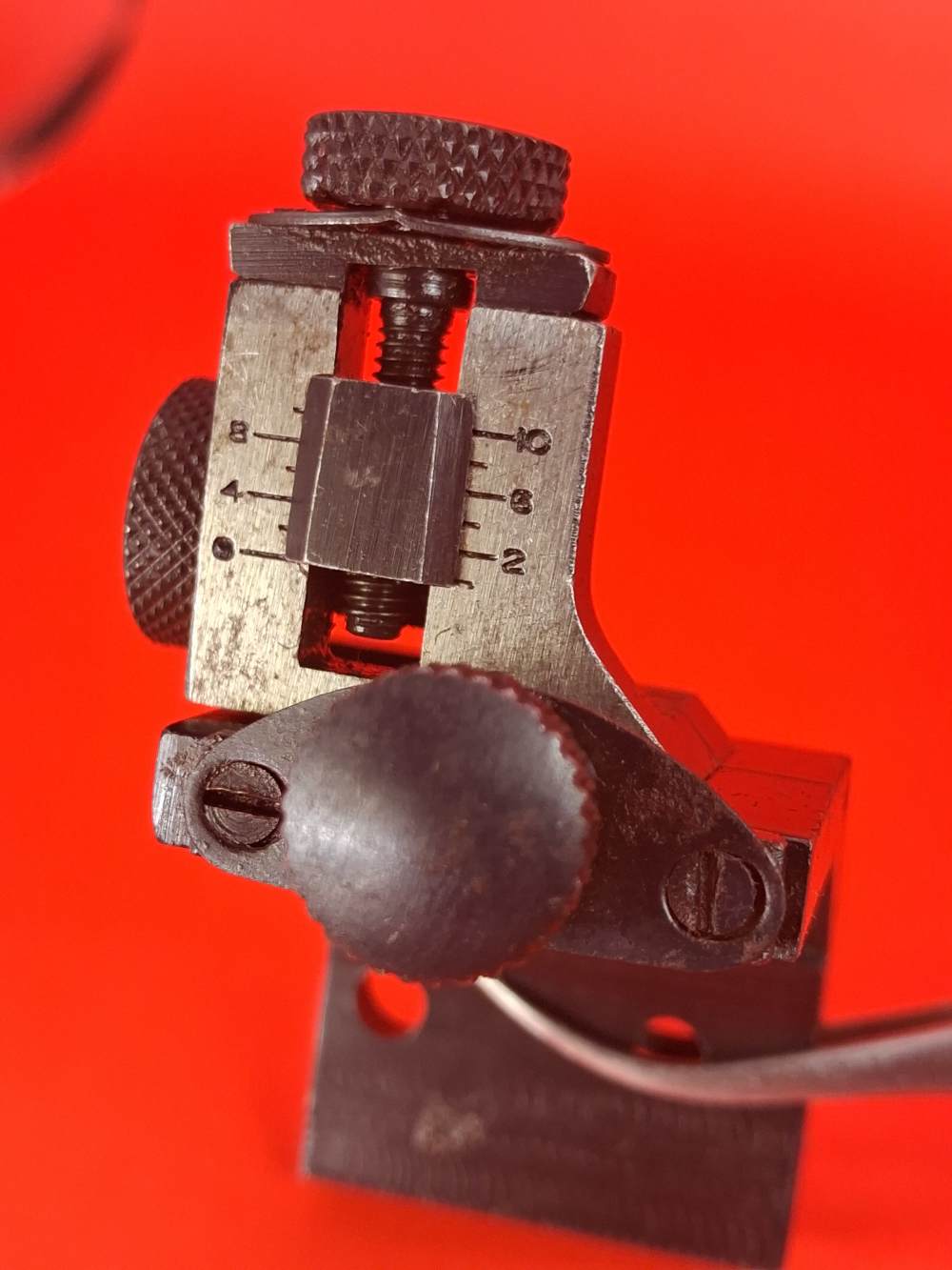 Savage Stevens 416 Peep Sight Custom Flat-Back Base 0.600 Hole Spacing -img-9