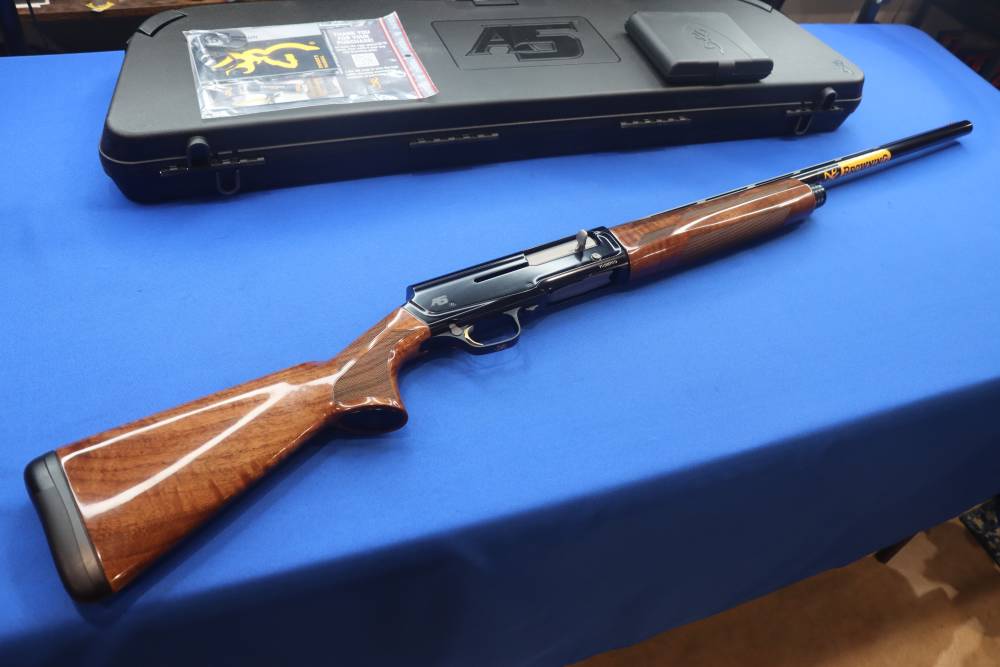 Browning Model A5 Hunter Shotgun 12GA 28" Deluxe Wood Semi Auto NEW Auto 5 -img-0