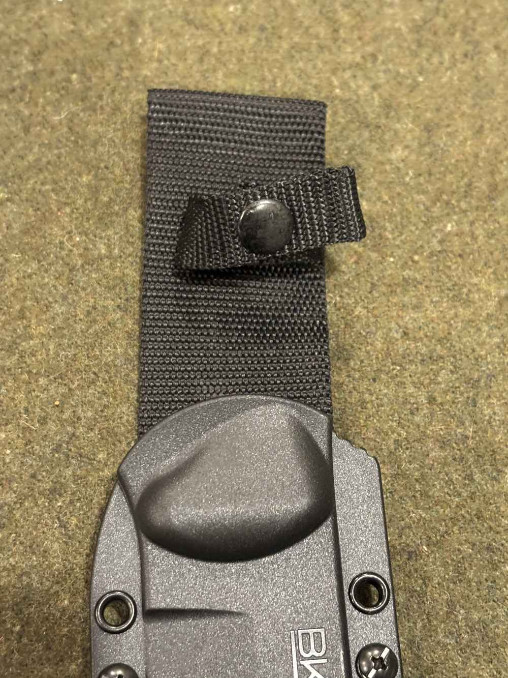 New Old Stock - BK&T Ka-Bar BK2 Campanion Knife and Kydex Sheath - Black-img-47