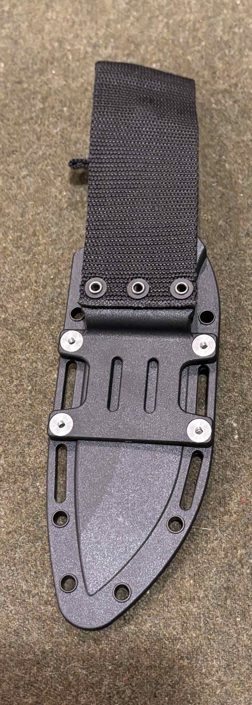 New Old Stock - BK&T Ka-Bar BK2 Campanion Knife and Kydex Sheath - Black-img-49