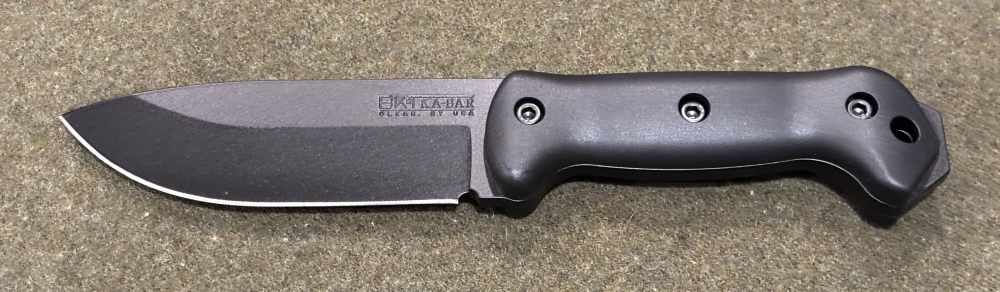 New Old Stock - BK&T Ka-Bar BK2 Campanion Knife and Kydex Sheath - Black-img-3