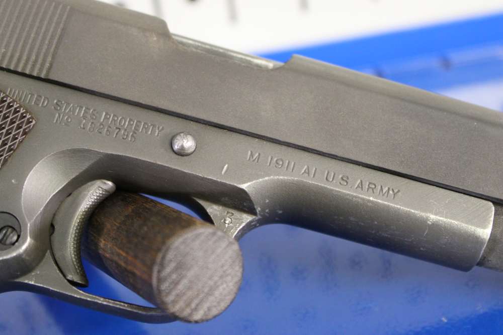 Ithaca M1911-A1 U.S. Army - 45 ACP - 1944 - WWII - CMP - Vietnam Era Refurb-img-50
