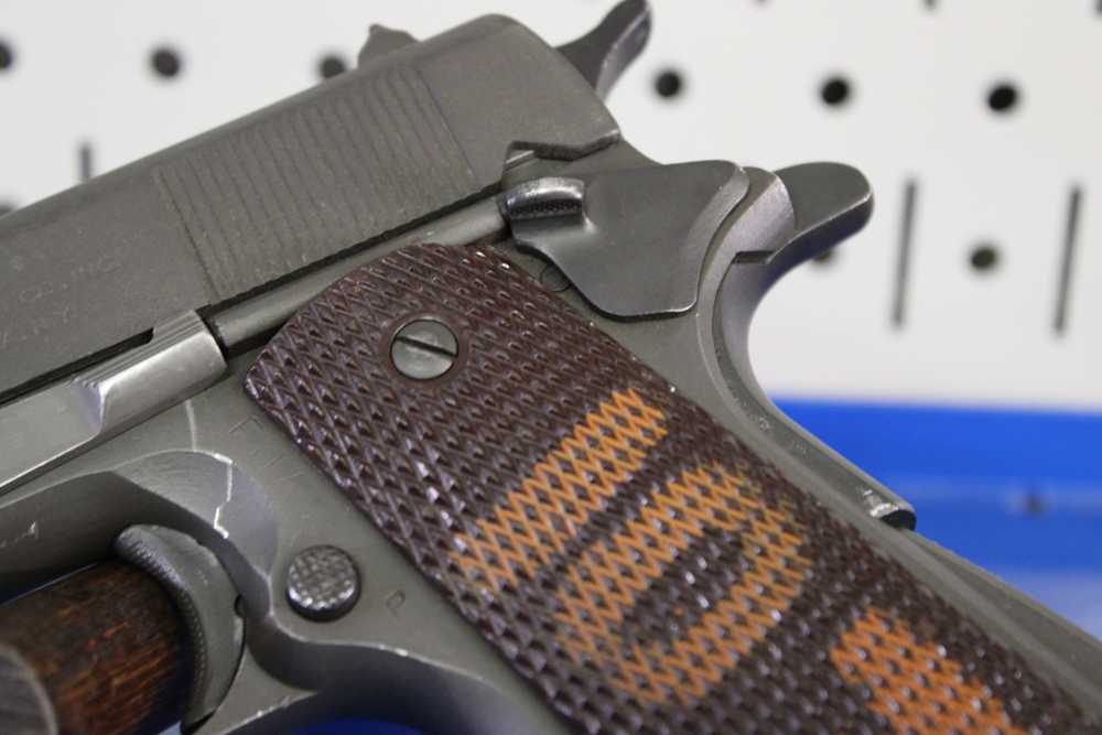 Ithaca M1911-A1 U.S. Army - 45 ACP - 1944 - WWII - CMP - Vietnam Era Refurb-img-3