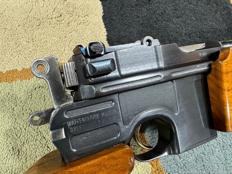 Mauser Broom Handle C96 * Ultra Rare* 9MM* Carbine -img-3