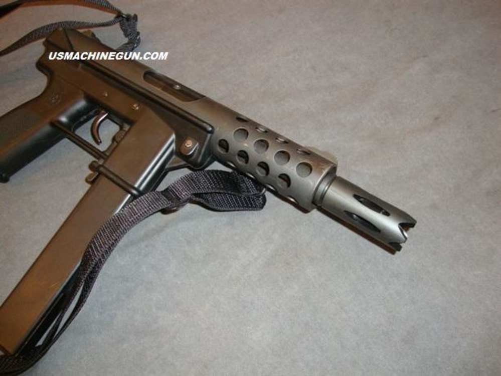 Tec 9, AB-10, & M11 9mm Spiked, Ported Muzzle Brake -img-0