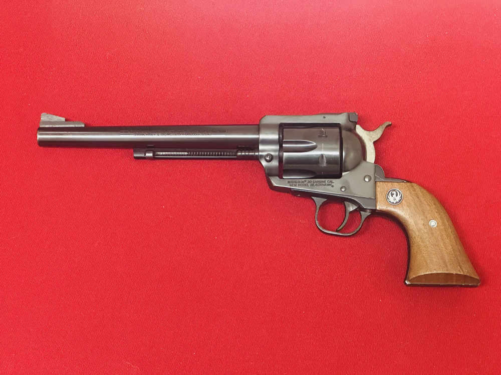 1991 Ruger New Model Blackhawk .30 Carbine 7.5”-img-0
