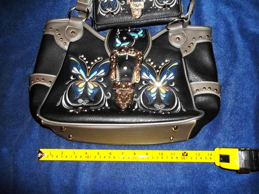 Ladies Firearm Concealment Purse with Billfold-img-1