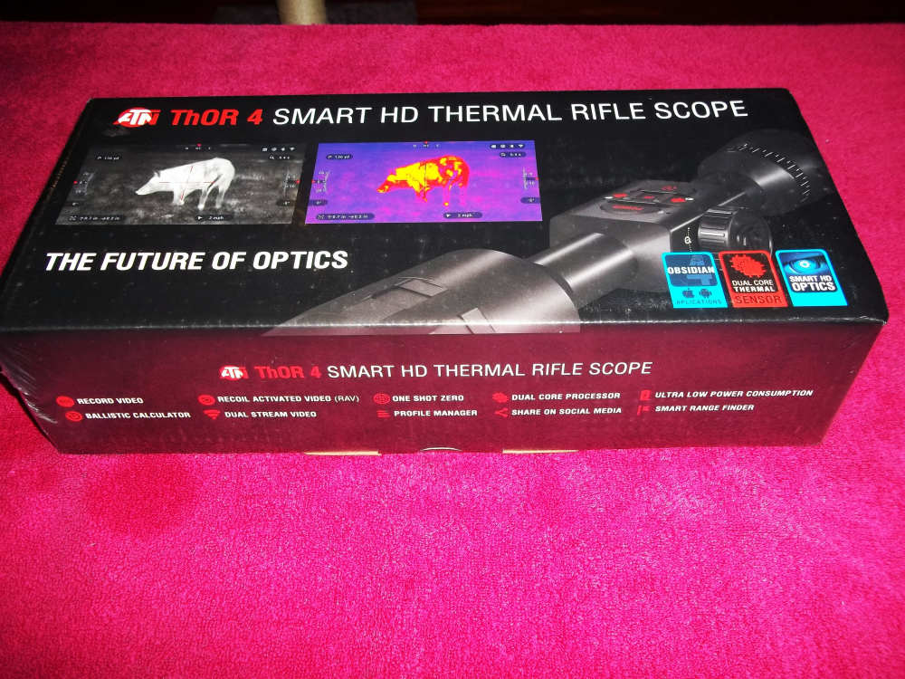Factory New ATN Thor 4 Smart HDS Thermal Rifle Scope TIWST4641A-img-2
