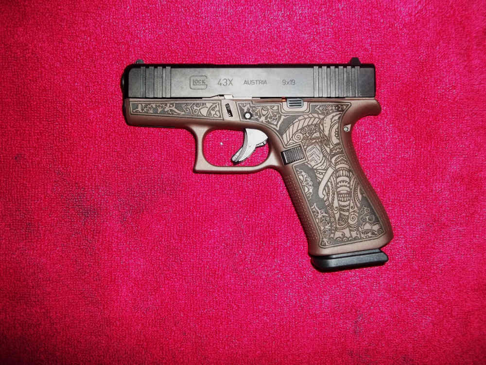 Glock G43X 43X 9mm Pistol-img-2