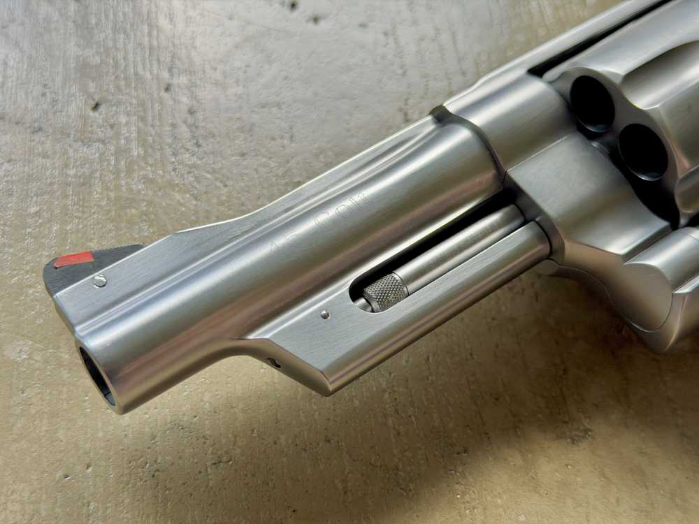 RARE Smith & Wesson 625-7 MOUNTAIN GUN .45LC Pre-Lock LEW HORTON GRIPS BOX-img-1