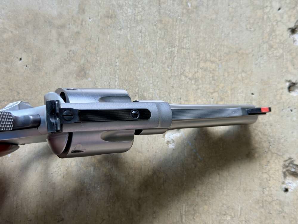 RARE Smith & Wesson 625-7 MOUNTAIN GUN .45LC Pre-Lock LEW HORTON GRIPS BOX-img-7