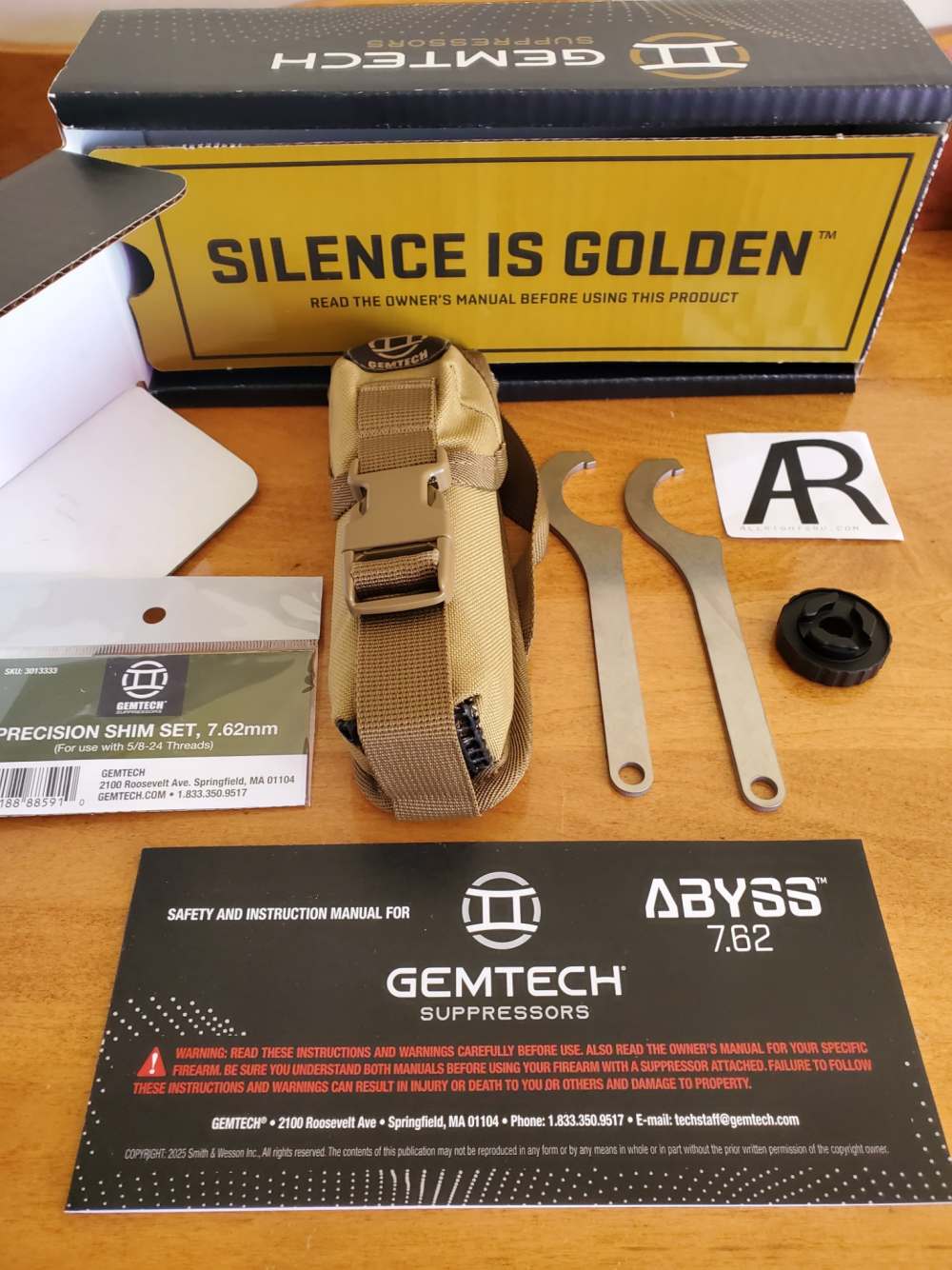 Gemtech ABYSS™ 7.62 Direct Thread Silencer 14373-img-2