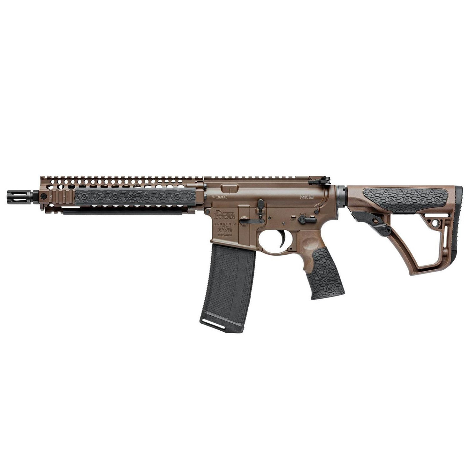 DANIEL DEFENSE MK18 SBR 5.56 NATO 10.3in 32rd Mil Spec+ Cerakote Rifle-img-1