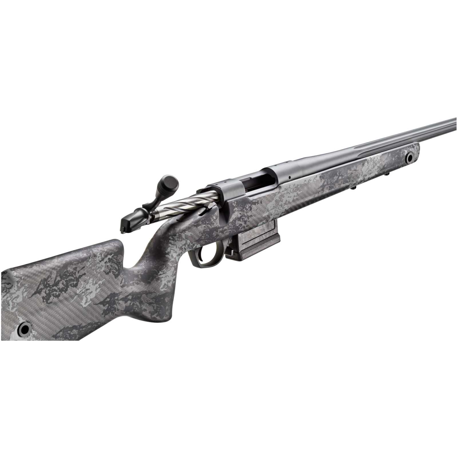 BERGARA B-14 Squared Crest 22-250 Rem 20in 5rd Sniper Gray w/ Omni Brake-img-1