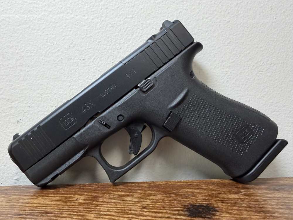 Glock 43X MOS 9mm 3.4" Barrel 10-Rounds 1 Mag-img-0