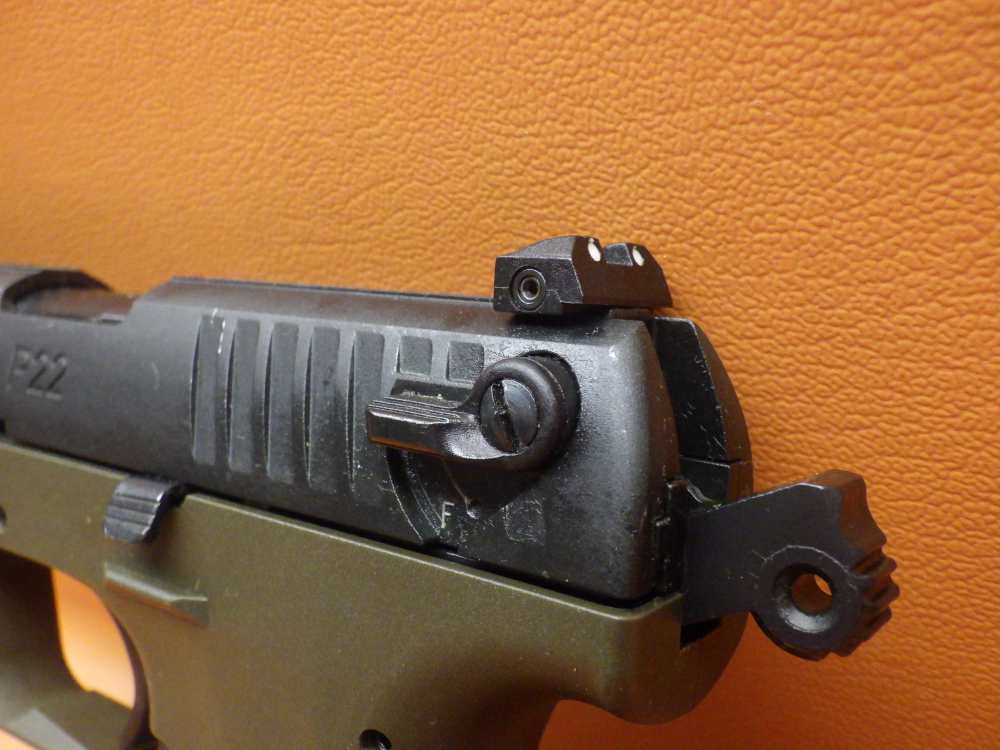 Walther P22 .22 LR 3.4" Bbl 10+1 One Mag Olive Drab w/ Case-img-10