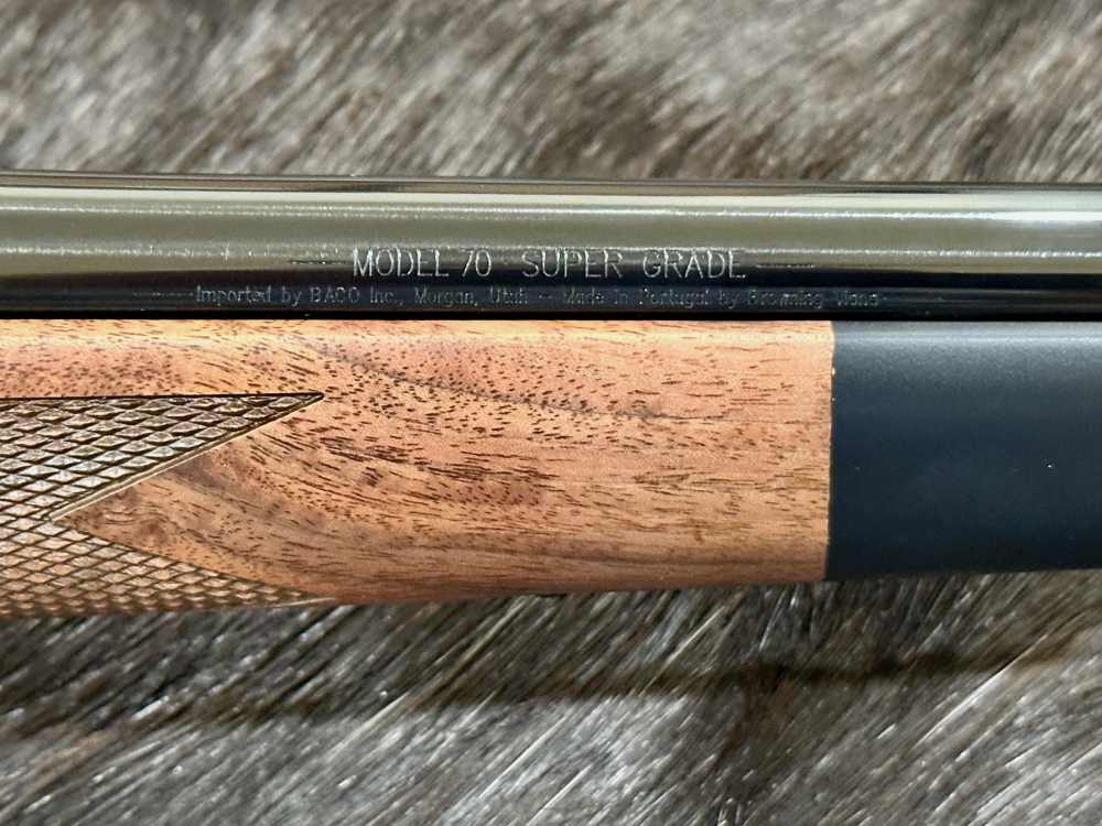 WINCHESTER MODEL 70 SUPER GRADE 30-06 SPFLD 24" GOOD WOOD, FREE SAFARI-img-6