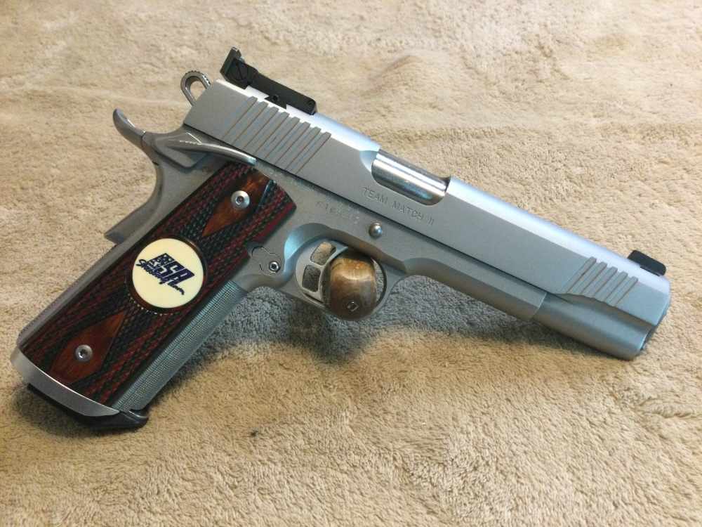 FACTORY MODIFIED KIMBER TEAM MATCH II PISTOL in .45 ACP Cal.-img-0