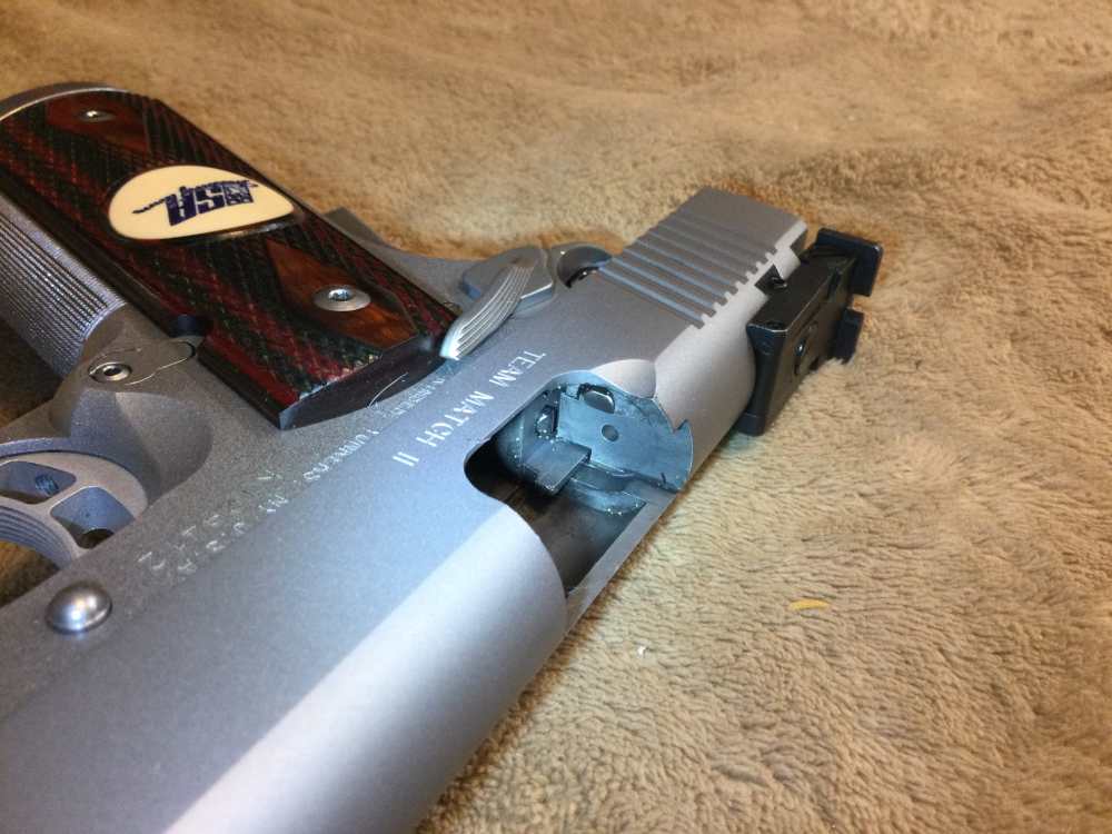 FACTORY MODIFIED KIMBER TEAM MATCH II PISTOL in .45 ACP Cal.-img-23