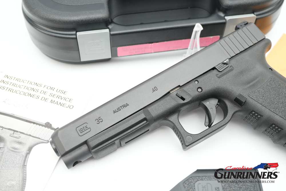 Glock 35 Gen3 .40 S&W 5.3" Long Slide Semi Auto Box Discontinued-img-5