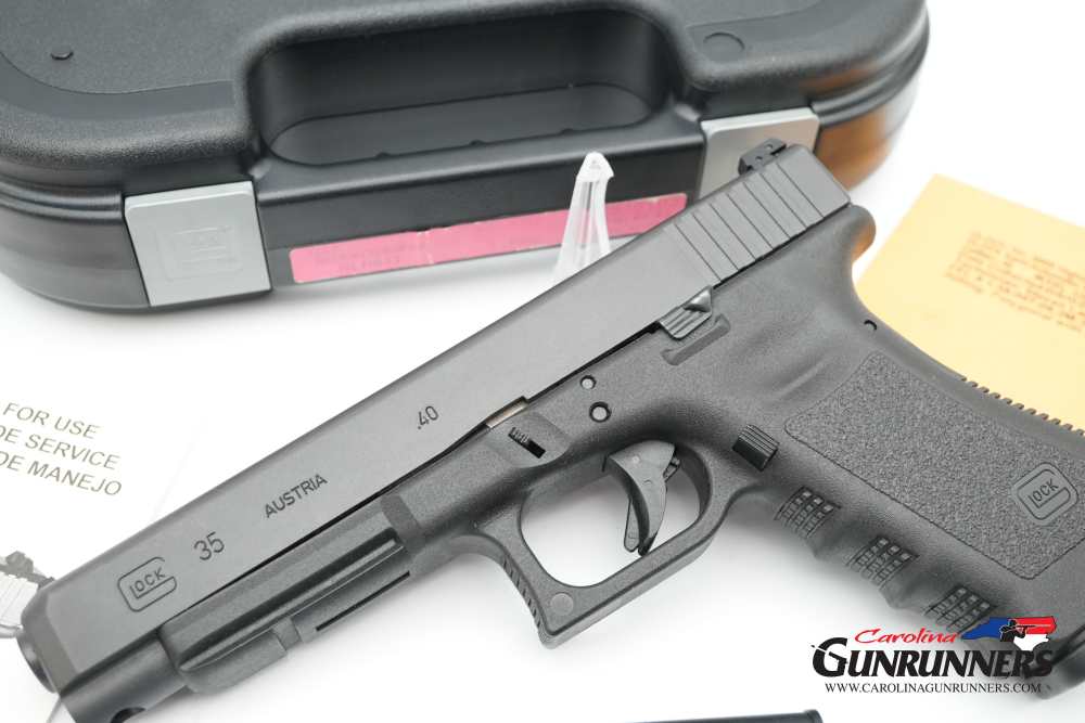 Glock 35 Gen3 .40 S&W 5.3" Long Slide Semi Auto Box Discontinued-img-4
