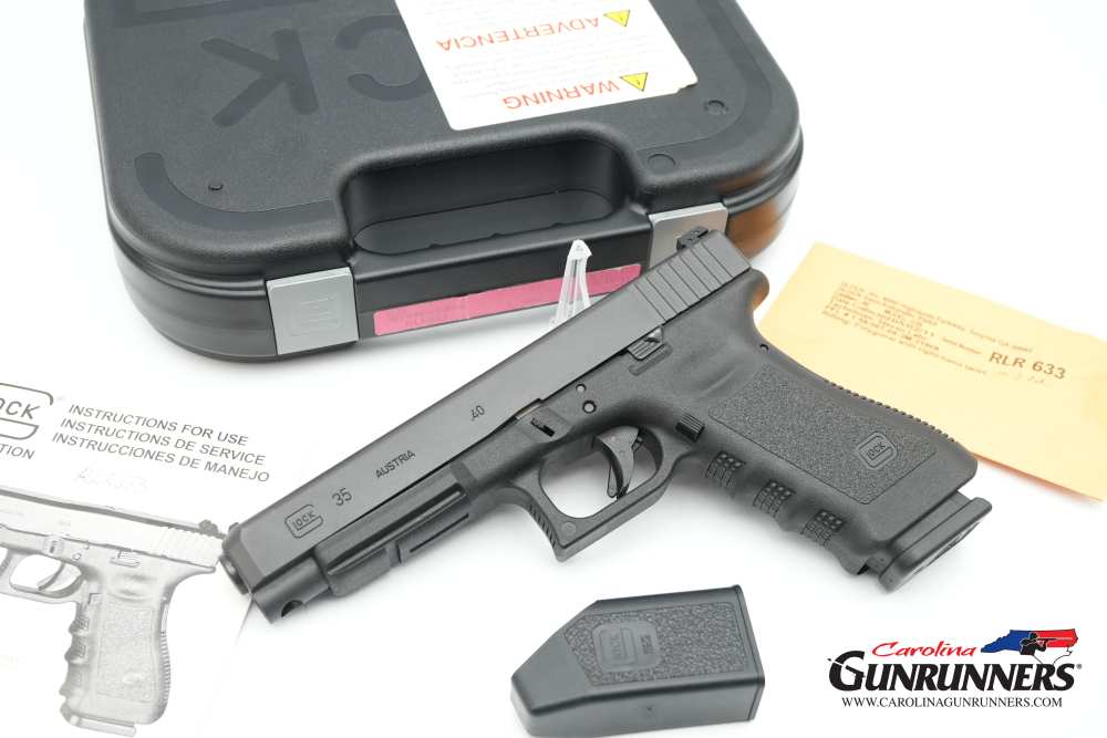 Glock 35 Gen3 .40 S&W 5.3" Long Slide Semi Auto Box Discontinued-img-0