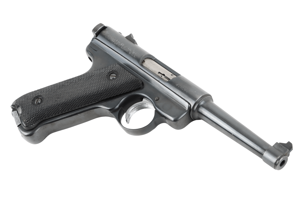 Used VG Ruger Mark I MK1 .22 LR Pistol w/ 10rd Magazine & Soft Case-img-3