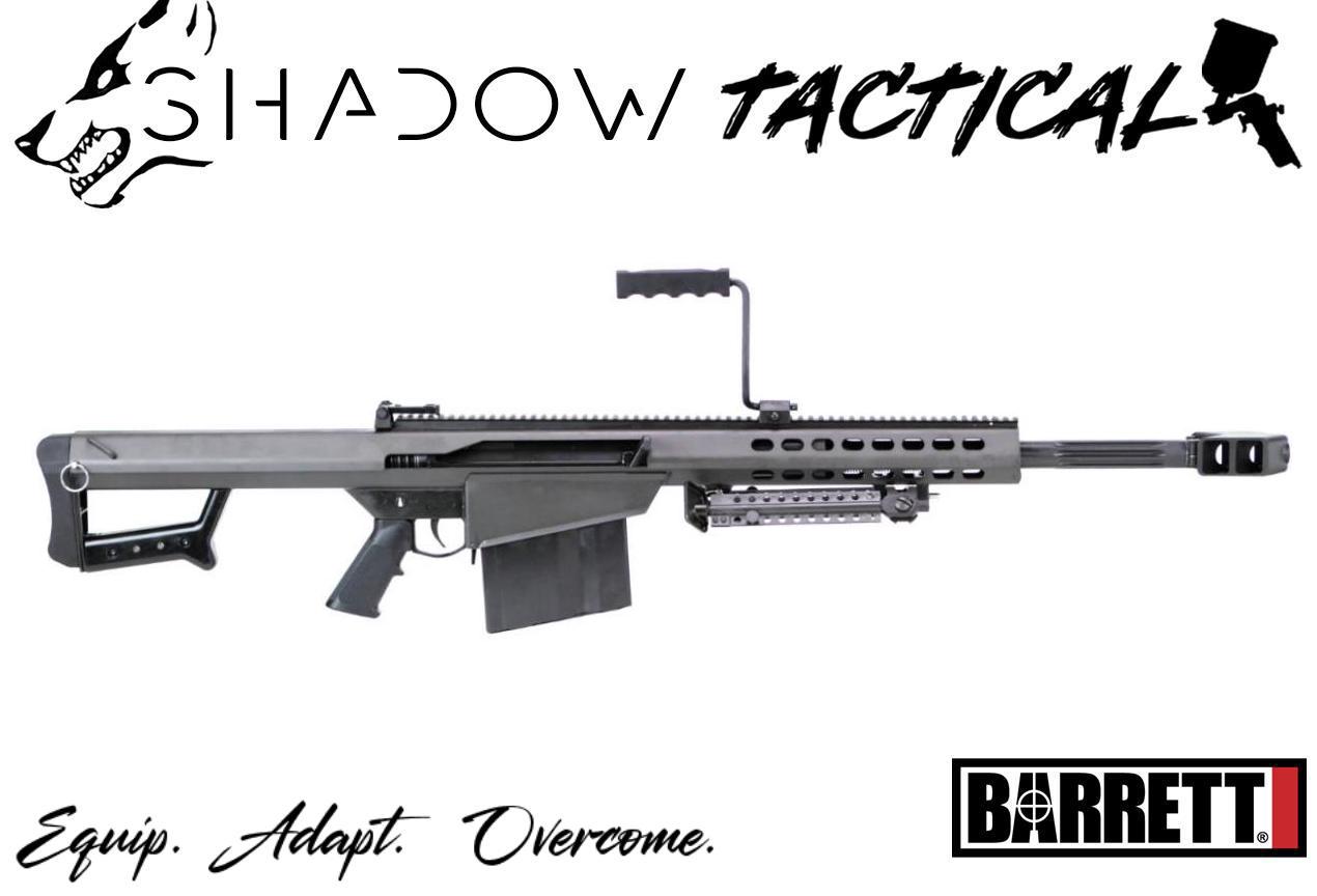 Barrett Firearms Model 82A1, 50 BMG, 10+1, Semi-Automatic, Black-img-0