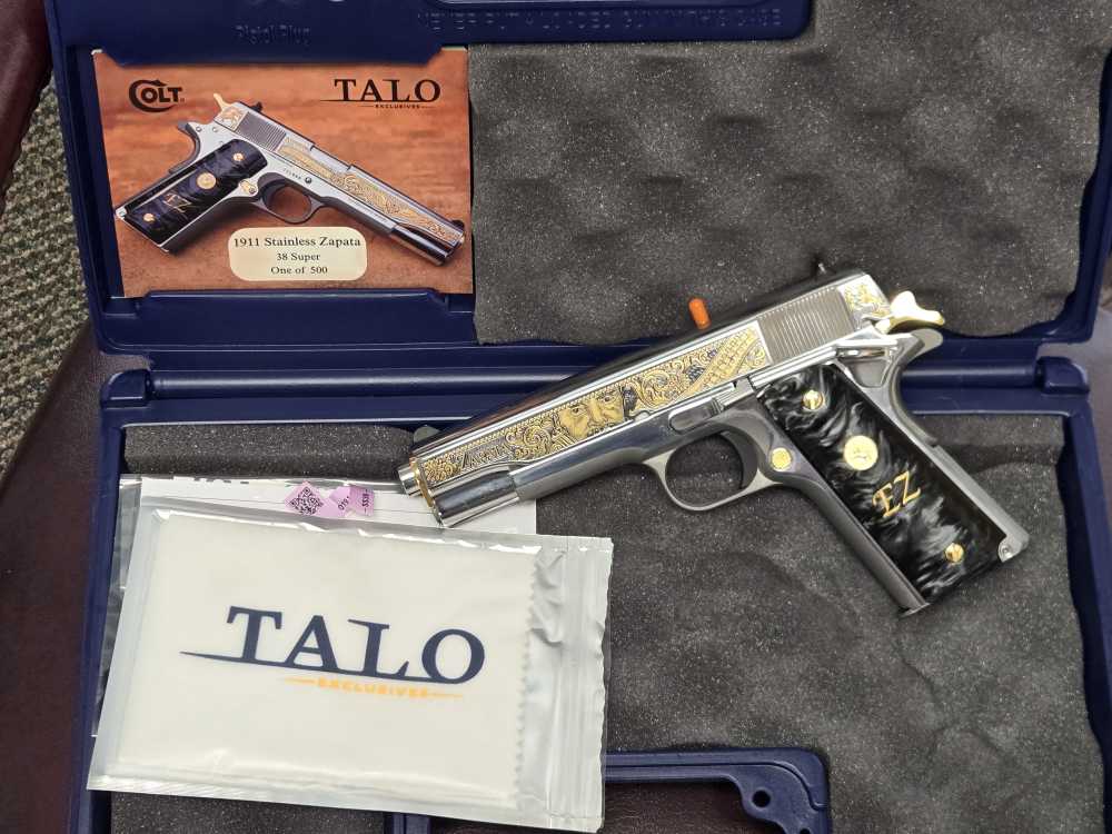 Colt 1911 Government ZAPATA 38 Super TALO Exclusive O1911C-SS38-TYL-img-3