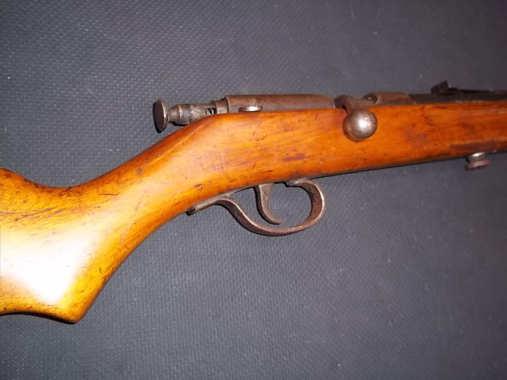 J STEVENS VISIBLE LOADER 22 CALIBER BOLT ACTION PARTS PROJECT GUN .01 PENNY-img-3