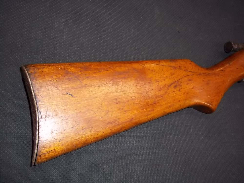 J STEVENS VISIBLE LOADER 22 CALIBER BOLT ACTION PARTS PROJECT GUN .01 PENNY-img-2