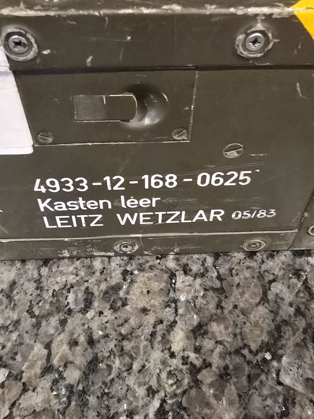 E. Leitz Wetzlar Justiergeraet Rohrwaffe MG 7,62/12,7 Kaliber-img-1