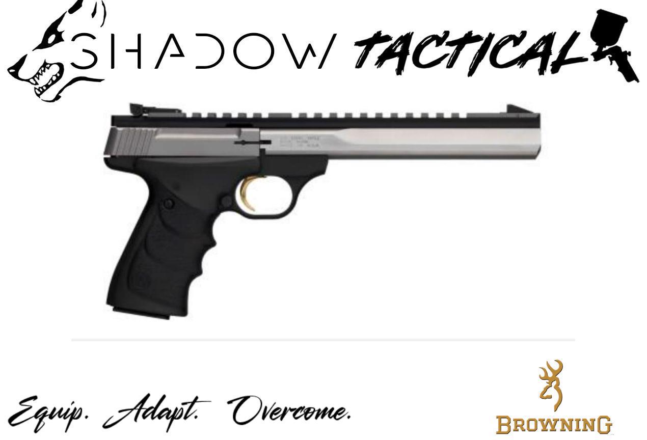 Browning 051508490, 22 LR, 10+1, Buck Mark Contour Stainless-img-0
