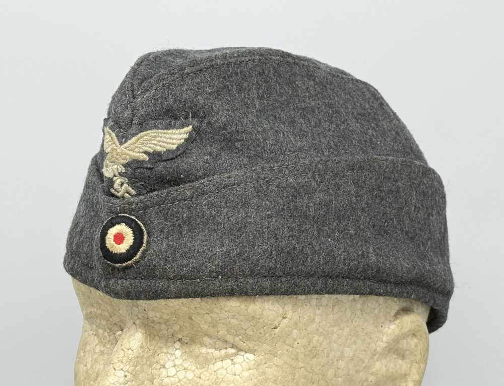 WW2 German Luftwaffe Overseas M40 Cap Hat WWII uniform -img-7