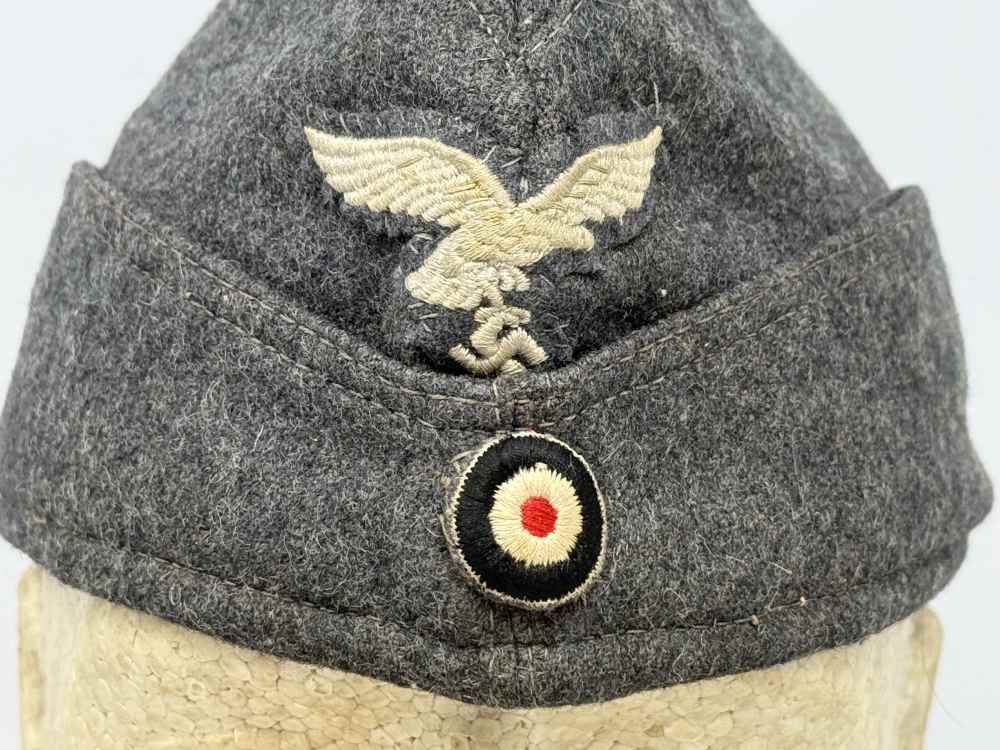 WW2 German Luftwaffe Overseas M40 Cap Hat WWII uniform -img-17
