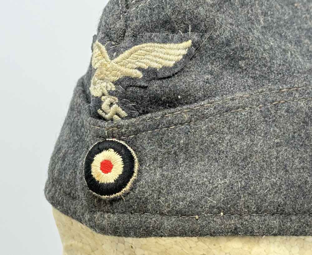 WW2 German Luftwaffe Overseas M40 Cap Hat WWII uniform -img-14