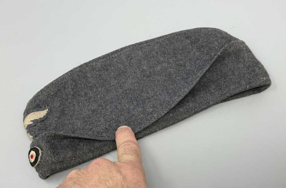 WW2 German Luftwaffe Overseas M40 Cap Hat WWII uniform -img-25