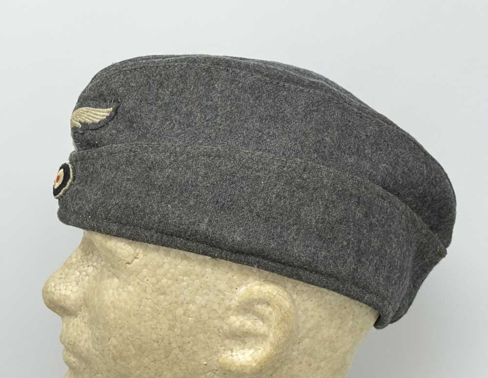 WW2 German Luftwaffe Overseas M40 Cap Hat WWII uniform -img-8