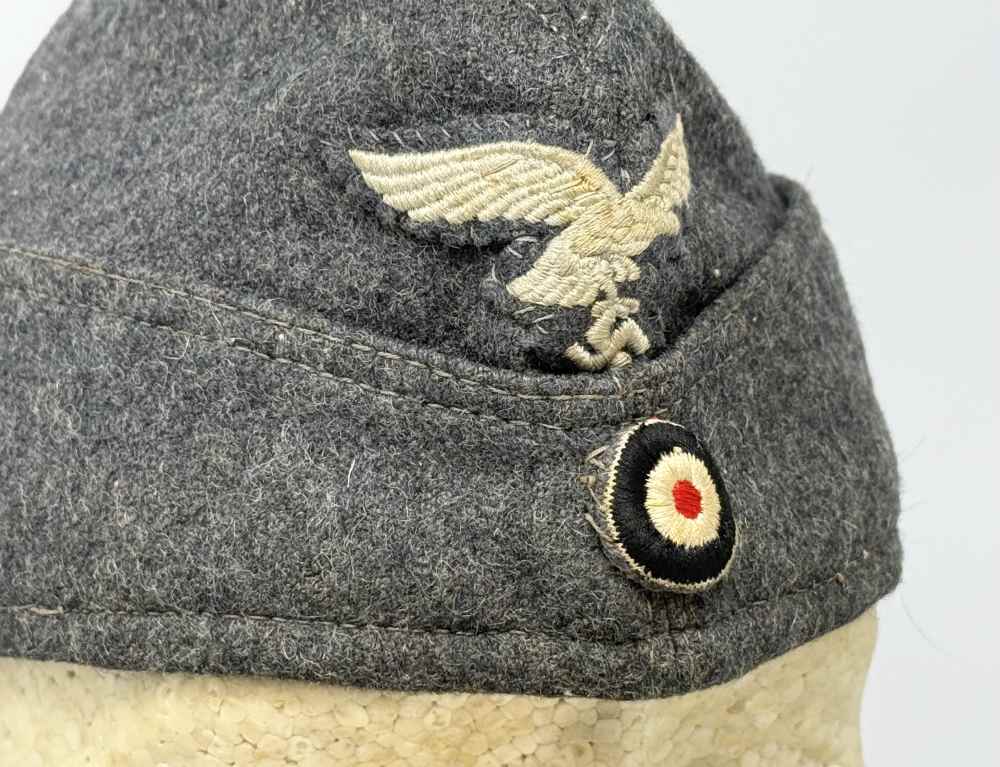 WW2 German Luftwaffe Overseas M40 Cap Hat WWII uniform -img-16