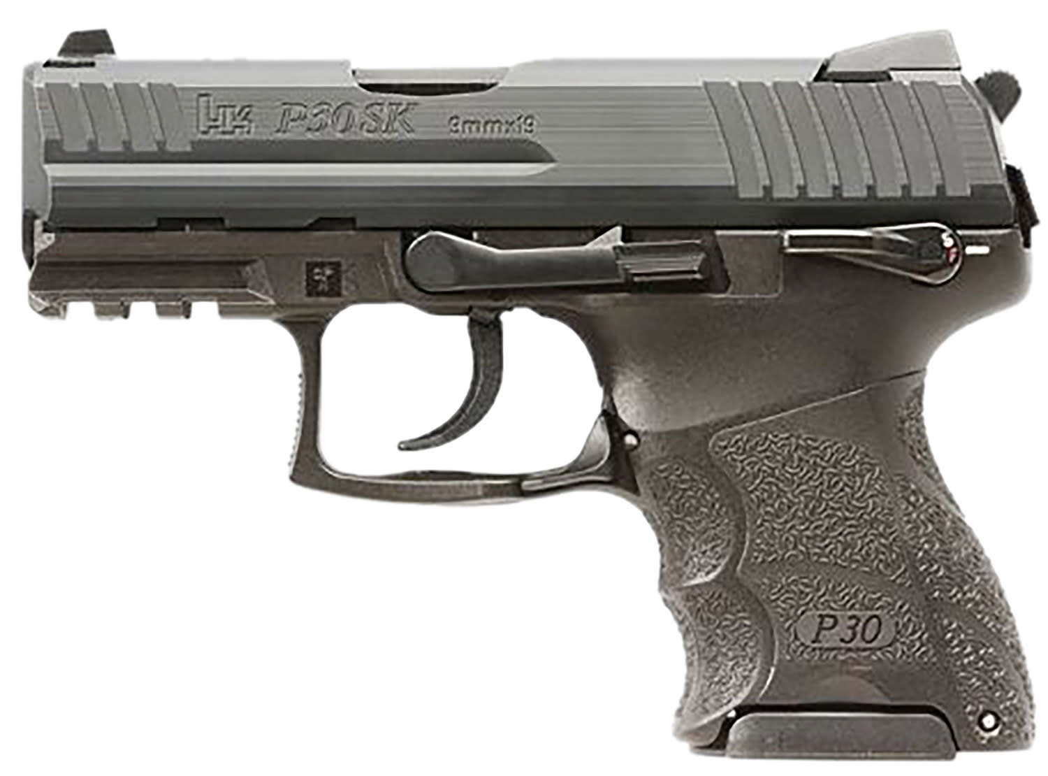 HK P30SK V3 Sub-Compact Frame 9mm Pistol 12+1/15+1 3.27 Steel Barrel 810011-img-0