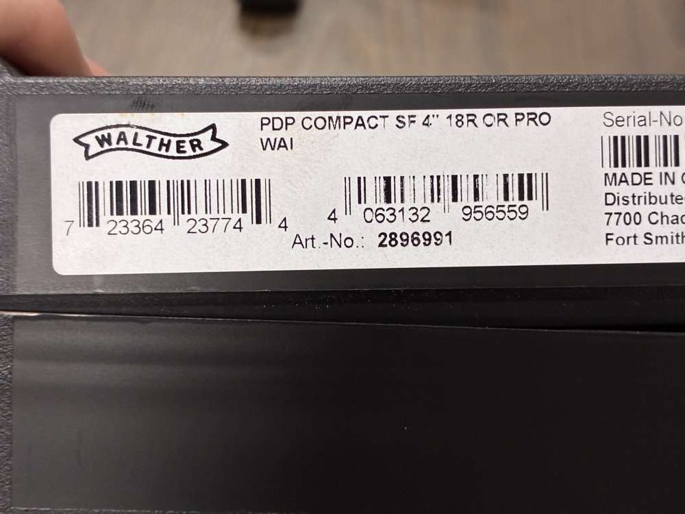 Walther PDP Pro Compact Steel Frame 9mm Pistol Optics Ready-img-11