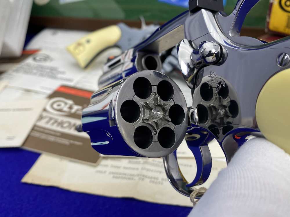 HOLY GRAIL Colt Python Snake Eyes Set 357Mag *MUSEUM GRADE SET* #182 of 500-img-62