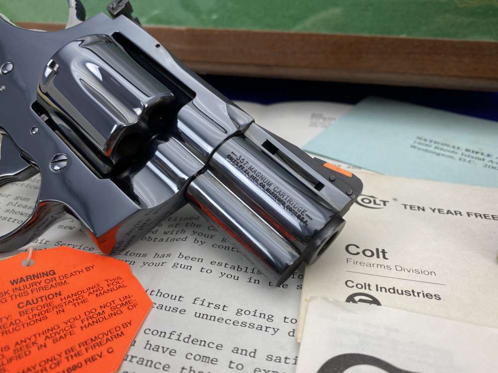 HOLY GRAIL Colt Python Snake Eyes Set 357Mag *MUSEUM GRADE SET* #182 of 500-img-37