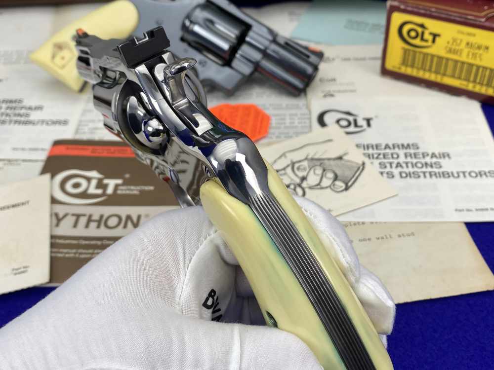 HOLY GRAIL Colt Python Snake Eyes Set 357Mag *MUSEUM GRADE SET* #182 of 500-img-42