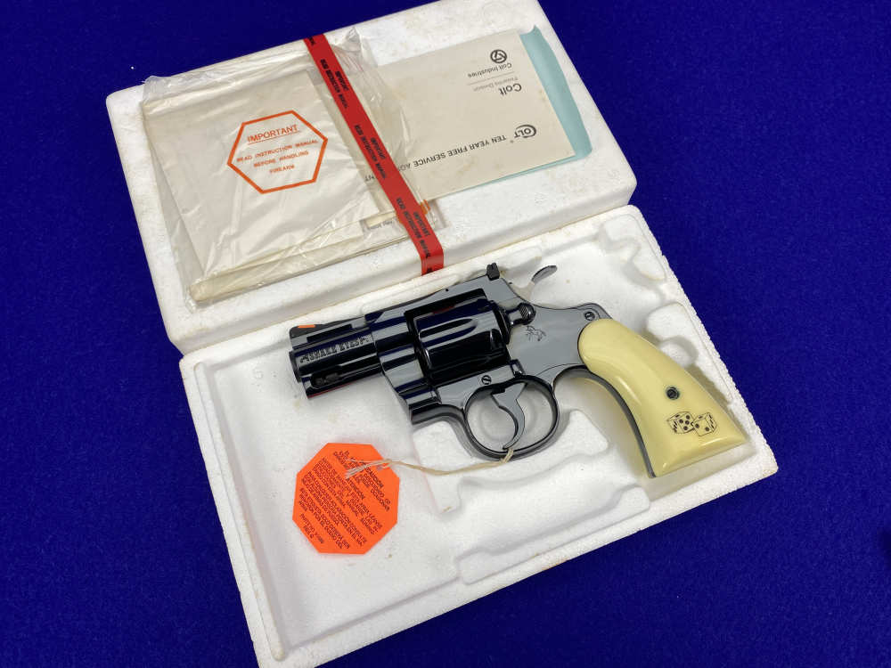 HOLY GRAIL Colt Python Snake Eyes Set 357Mag *MUSEUM GRADE SET* #182 of 500-img-105