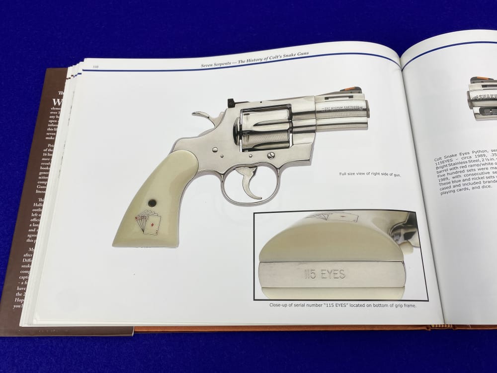 HOLY GRAIL Colt Python Snake Eyes Set 357Mag *MUSEUM GRADE SET* #182 of 500-img-113