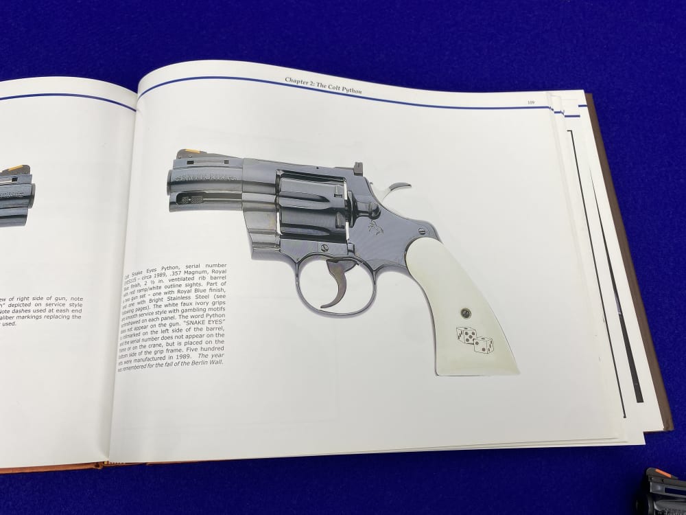HOLY GRAIL Colt Python Snake Eyes Set 357Mag *MUSEUM GRADE SET* #182 of 500-img-111