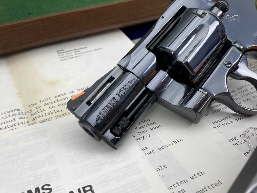 HOLY GRAIL Colt Python Snake Eyes Set 357Mag *MUSEUM GRADE SET* #182 of 500-img-15